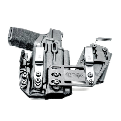 4BROS Springfield Armory Hellcat Pro RaceCar Appendix Rig IWB appendix holster with sidecar magazine carrier
