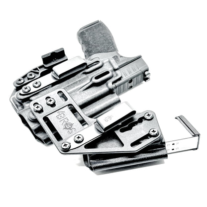 4BROS Springfield Armory Hellcat Pro RaceCar Appendix Rig IWB appendix holster with sidecar magazine carrier