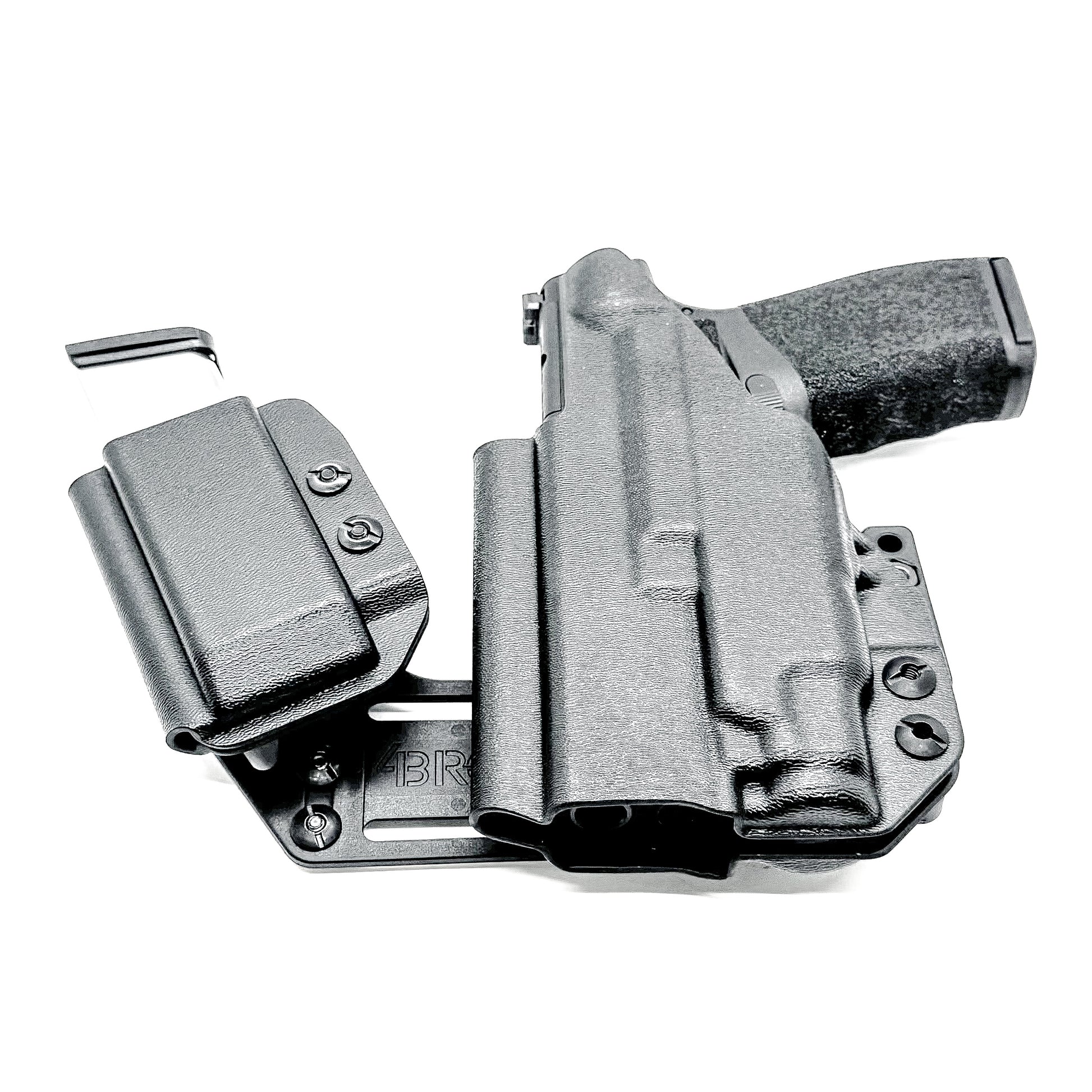 4BROS Springfield Armory Hellcat Pro RaceCar Appendix Rig IWB appendix holster with sidecar magazine carrier