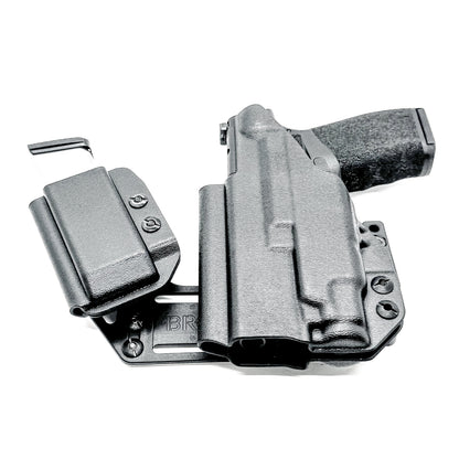 4BROS Springfield Armory Hellcat Pro RaceCar Appendix Rig IWB appendix holster with sidecar magazine carrier