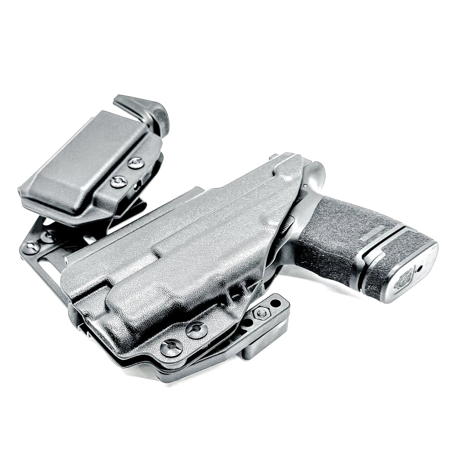 4BROS Springfield Armory Hellcat RaceCar Appendix Rig combines comfortable Inside Waistband carry with an adjustable IWB appendix holster design
