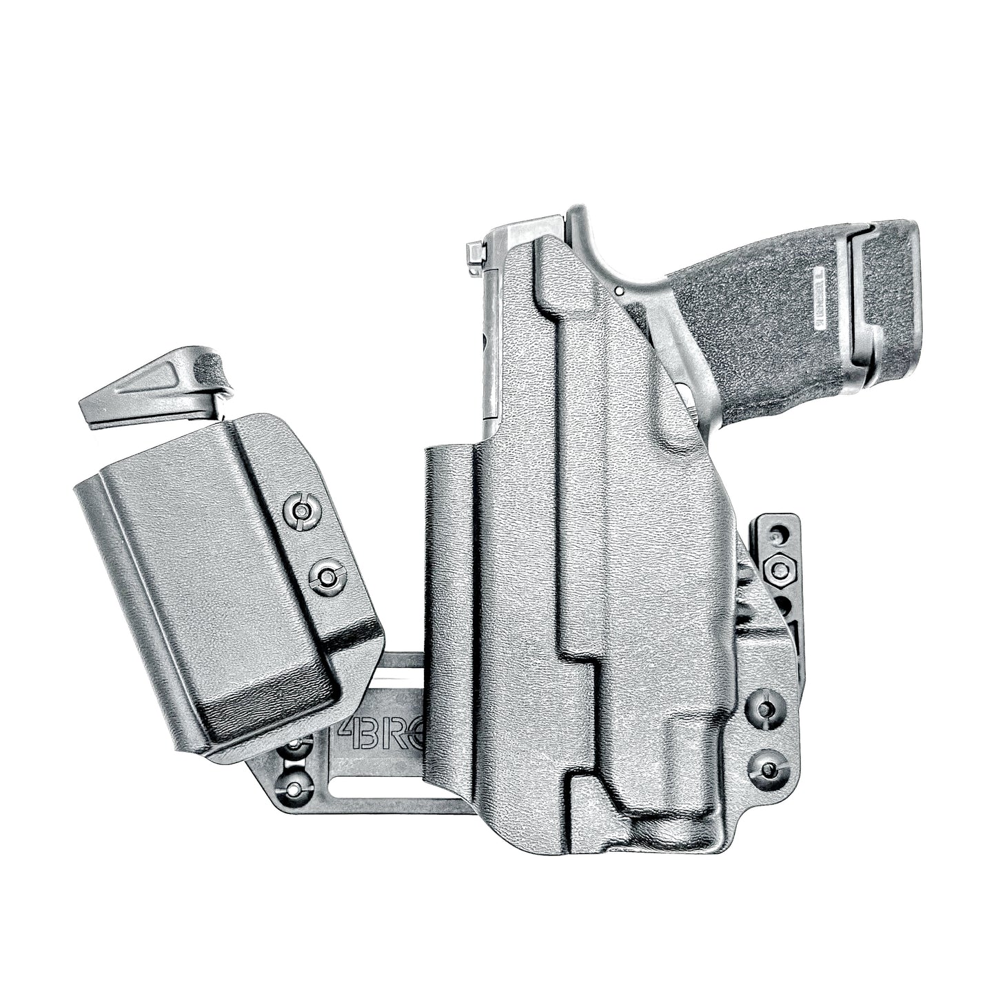 4BROS Springfield Armory Hellcat RaceCar Appendix Rig combines comfortable Inside Waistband carry with an adjustable IWB appendix holster design