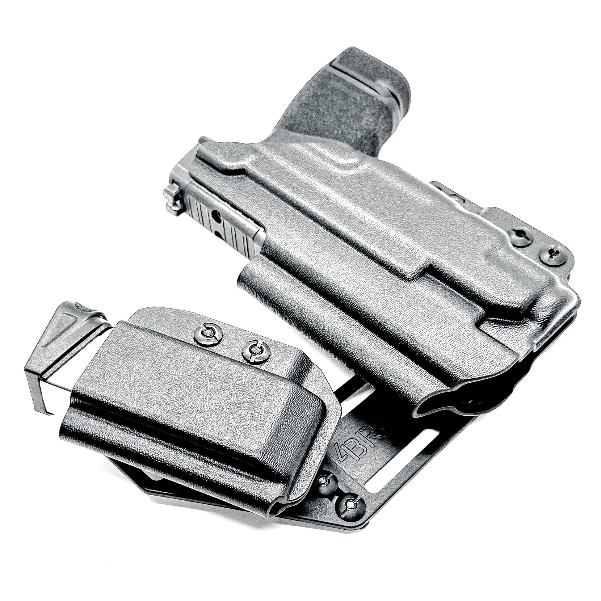 4BROS Springfield Armory Hellcat RaceCar Appendix Rig combines comfortable Inside Waistband carry with an adjustable IWB appendix holster design