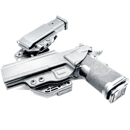 4BROS Springfield Armory Prodigy RaceCar Appendix Rig combines comfortable Inside Waistband carry with an adjustable IWB appendix holster design.