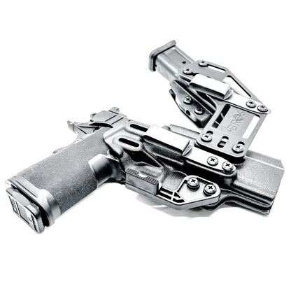4BROS Springfield Armory Prodigy RaceCar Appendix Rig combines comfortable Inside Waistband carry with an adjustable IWB appendix holster design.