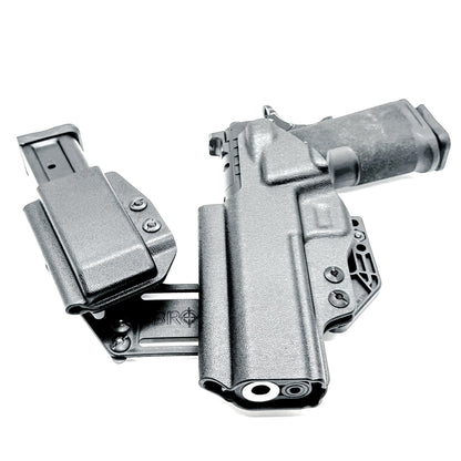 4BROS Springfield Armory Prodigy RaceCar Appendix Rig combines comfortable Inside Waistband carry with an adjustable IWB appendix holster design.