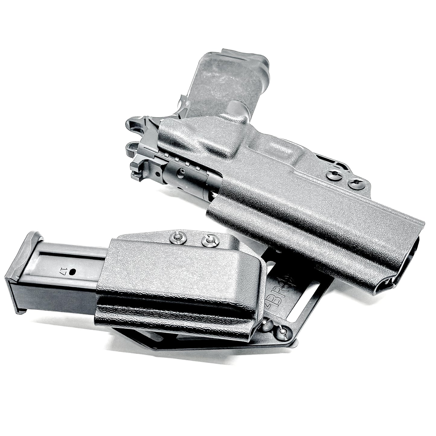 4BROS Springfield Armory Prodigy RaceCar Appendix Rig combines comfortable Inside Waistband carry with an adjustable IWB appendix holster design.