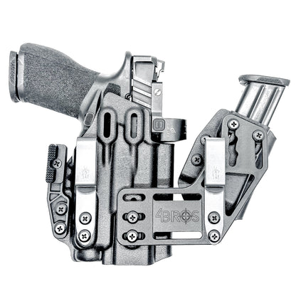 4BROS Springfield Armory RaceCar Appendix Rig IWB appendix holster with sidecar magazine carrier