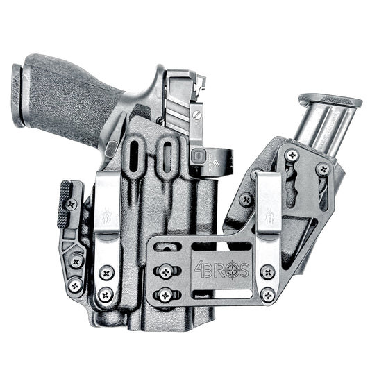 4BROS Springfield Armory RaceCar Appendix Rig IWB appendix holster with sidecar magazine carrier