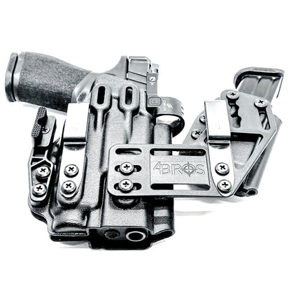 4BROS Springfield Armory RaceCar Appendix Rig IWB appendix holster with sidecar magazine carrier