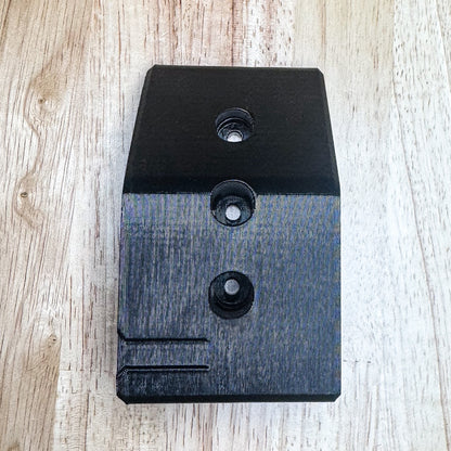 AR-15 rifle wall hanger designed for mil-spec lowers. Secure magwell retention, stud-mounted strength, and durable PETG construction. Made in USA