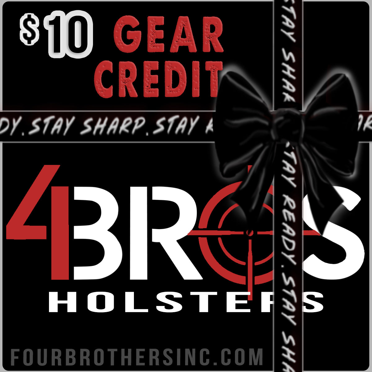 4Bros Holsters $10 Gift Card