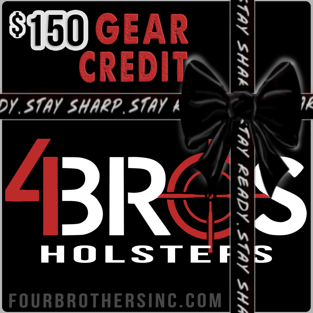 4Bros Holsters $150 Gift Card