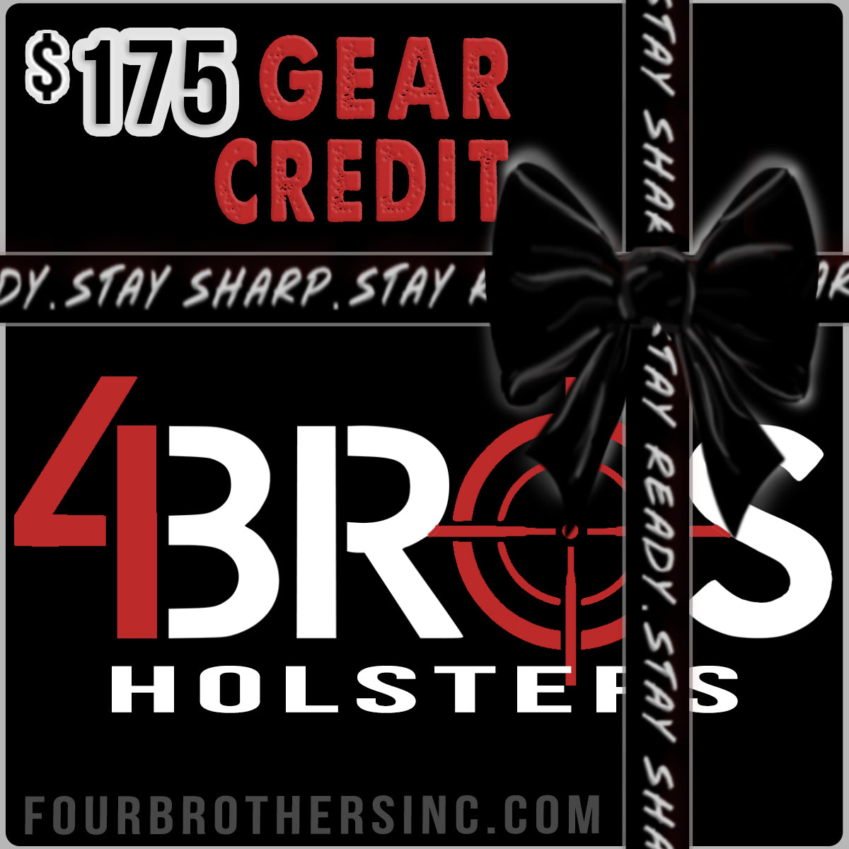 4Bros Holsters $175 Gift Card