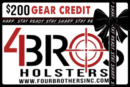 4Bros Holsters $200 Gift Card