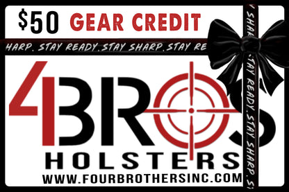 4Bros Holsters $50 Gift Card
