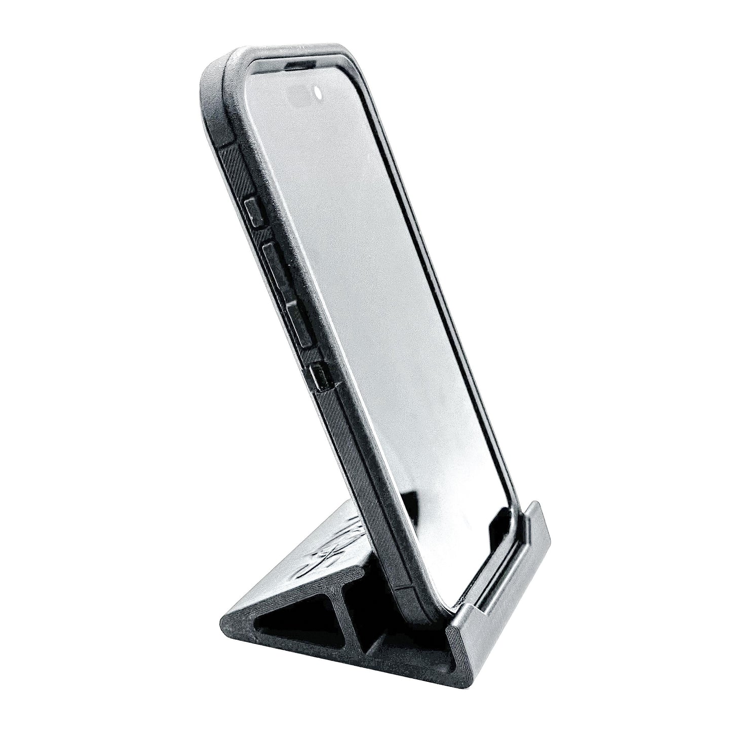 Compact smartphone stand designed and produced by Four Brothers Holsters