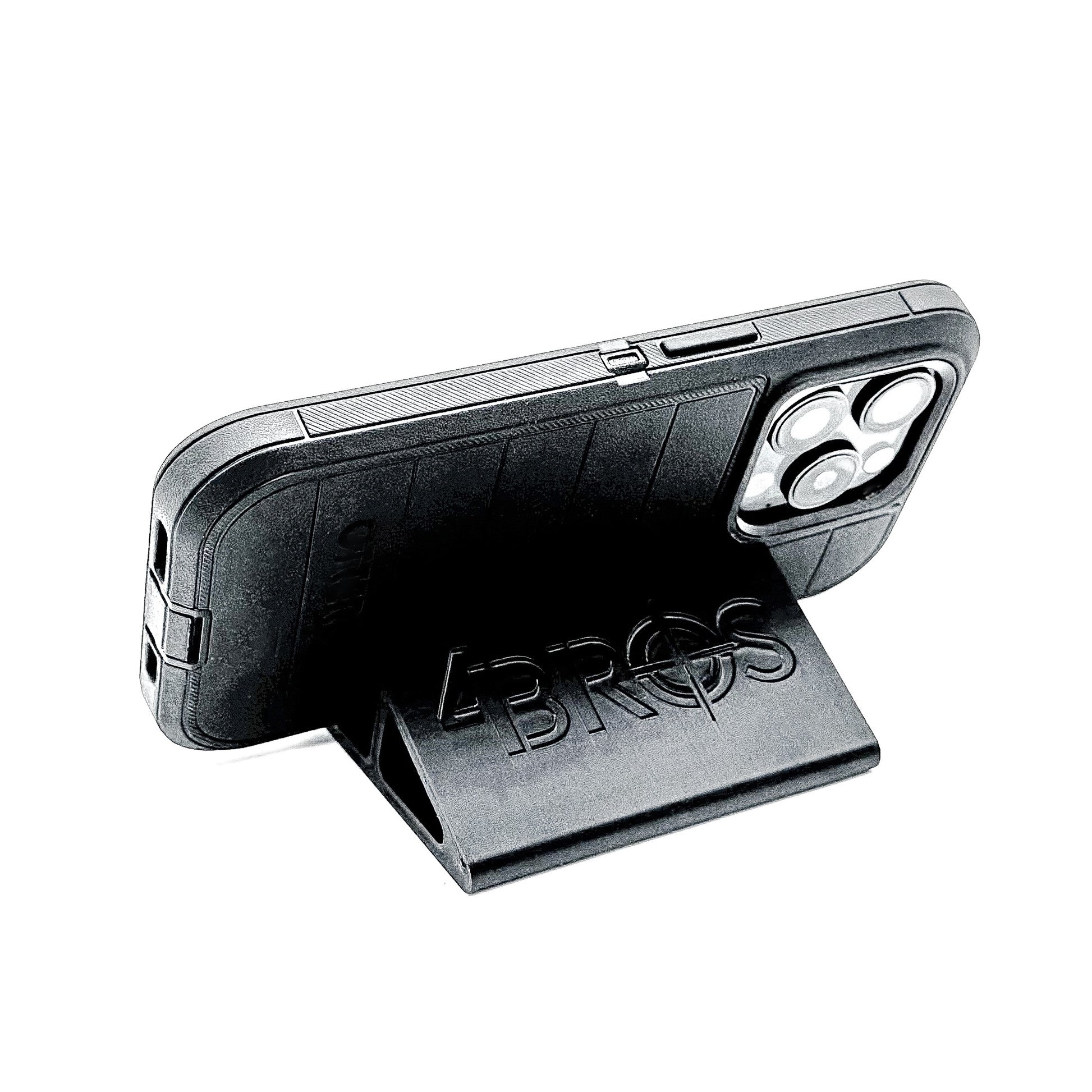 Compact smartphone stand designed and produced by Four Brothers Holsters