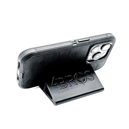 Compact smartphone stand designed and produced by Four Brothers Holsters