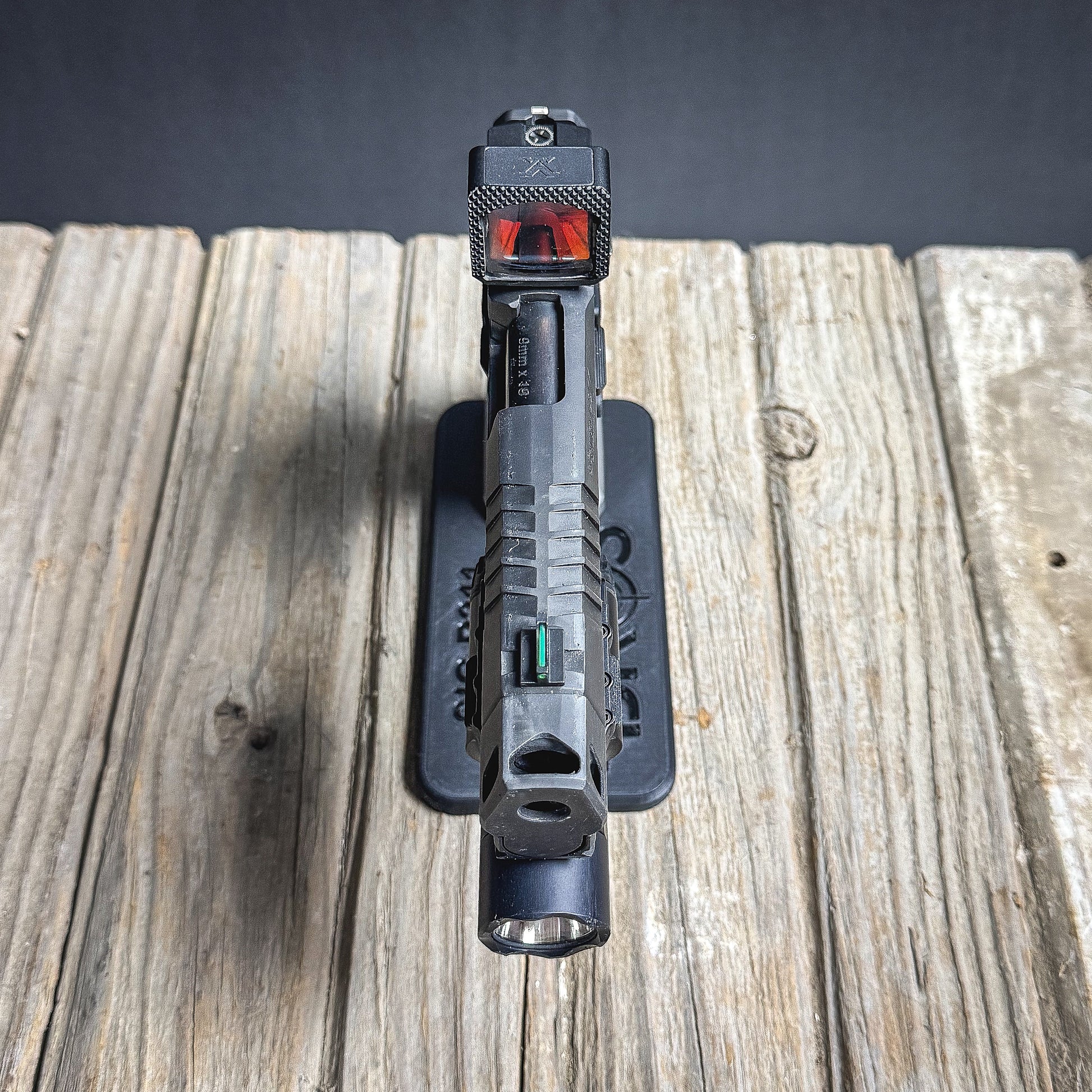 3D-printed Pistol Stand for the Sig Sauer P211 pistol from Four Brothers 