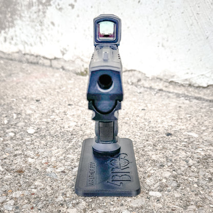 3D-printed Walther PDP pistol stand from 4BROS