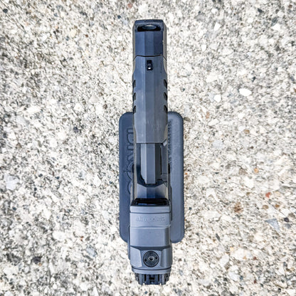 3D-printed Walther PDP pistol stand from 4BROS