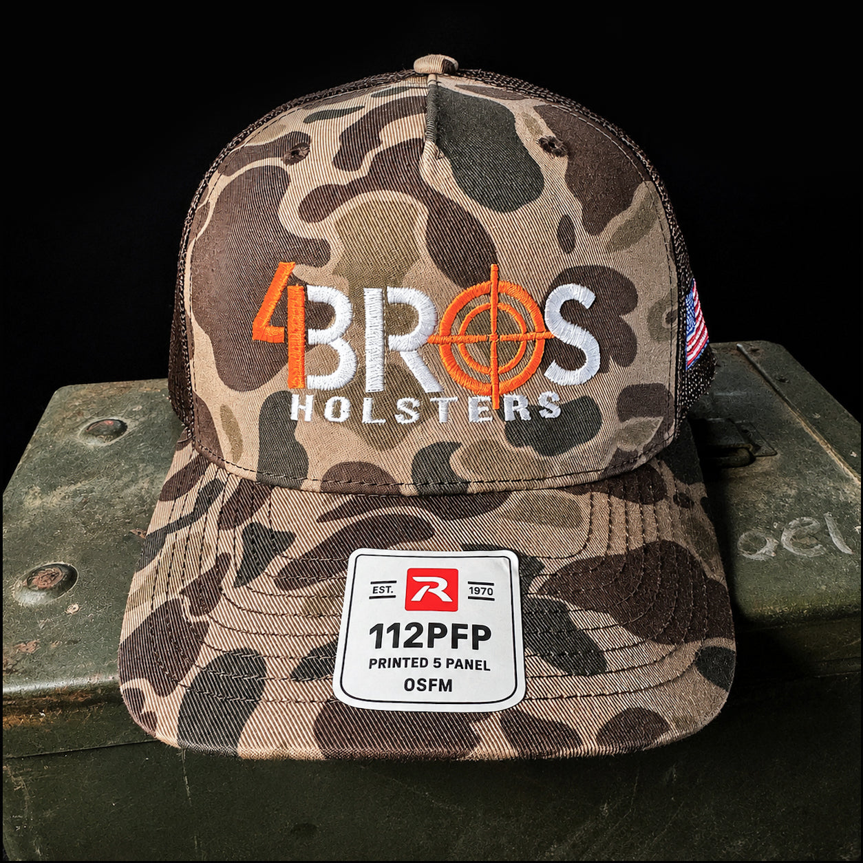 Four Brothers Holsters 4Bros Duck Camo Trucker Hat