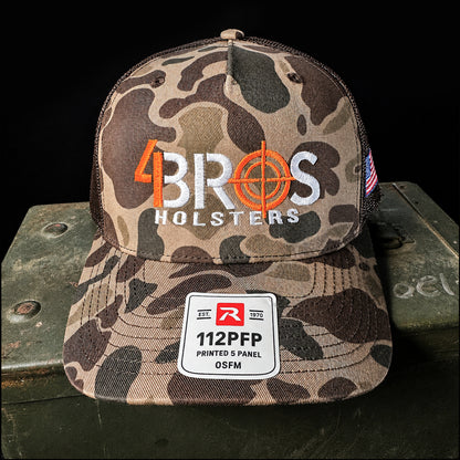 Four Brothers Holsters 4Bros Duck Camo Trucker Hat