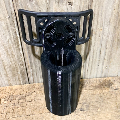 Our 3D-printed Fishing Pole Holster is designed to fit our favorite Crappie Fishing rods from ACC Crappie Stix. The Rod Holder is perfect for that "third hand" when you need to bait the hook, change lures, tie the line, or get that pesky swallowed hook out. This is a must-have for anyone who likes to fish!