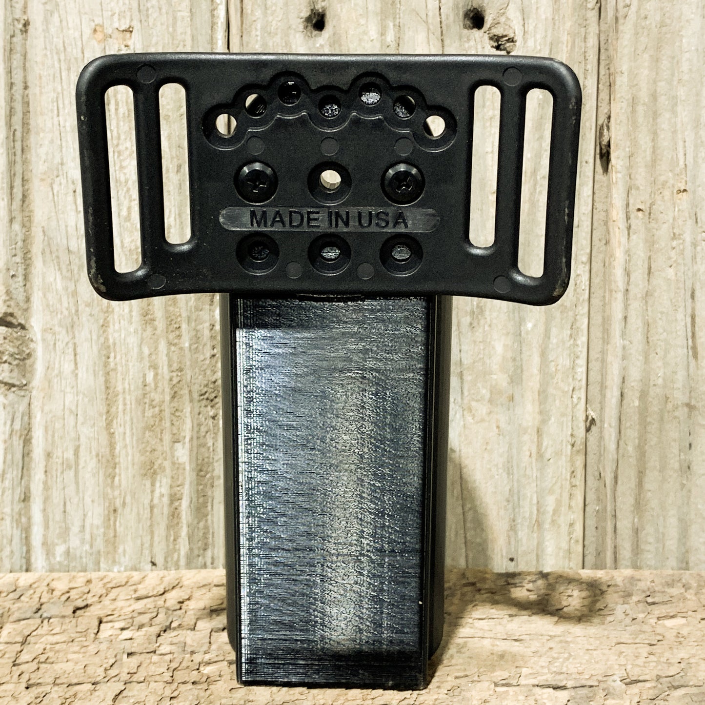 Our 3D-printed Fishing Pole Holster is designed to fit our favorite Crappie Fishing rods from ACC Crappie Stix. The Rod Holder is perfect for that "third hand" when you need to bait the hook, change lures, tie the line, or get that pesky swallowed hook out. This is a must-have for anyone who likes to fish!