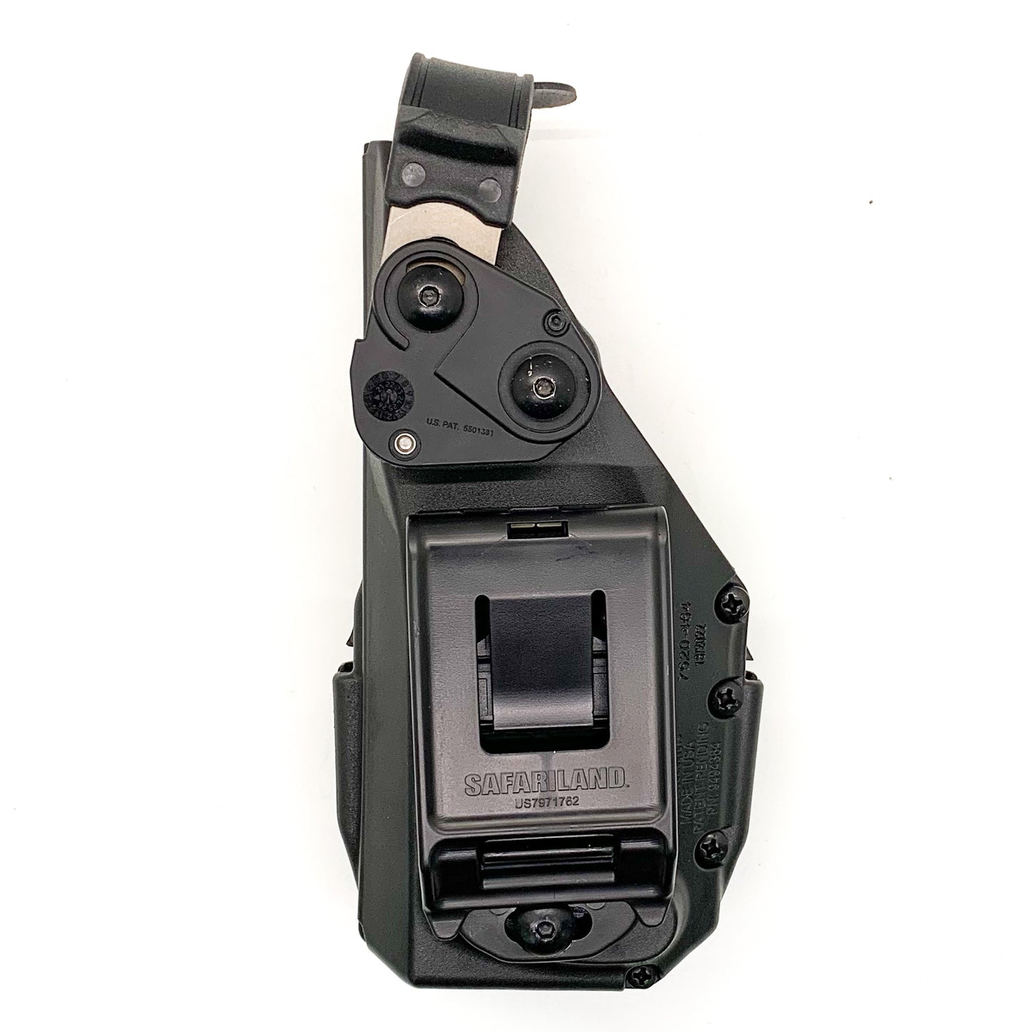 For the best Molle Adapter designed to fit the Safariland Taser 7 holster, shop Four Brothers holsters. Adjustable cant, 2-row molle vest width, designed to hold the holster close or tight to the chest. Made in the USA 