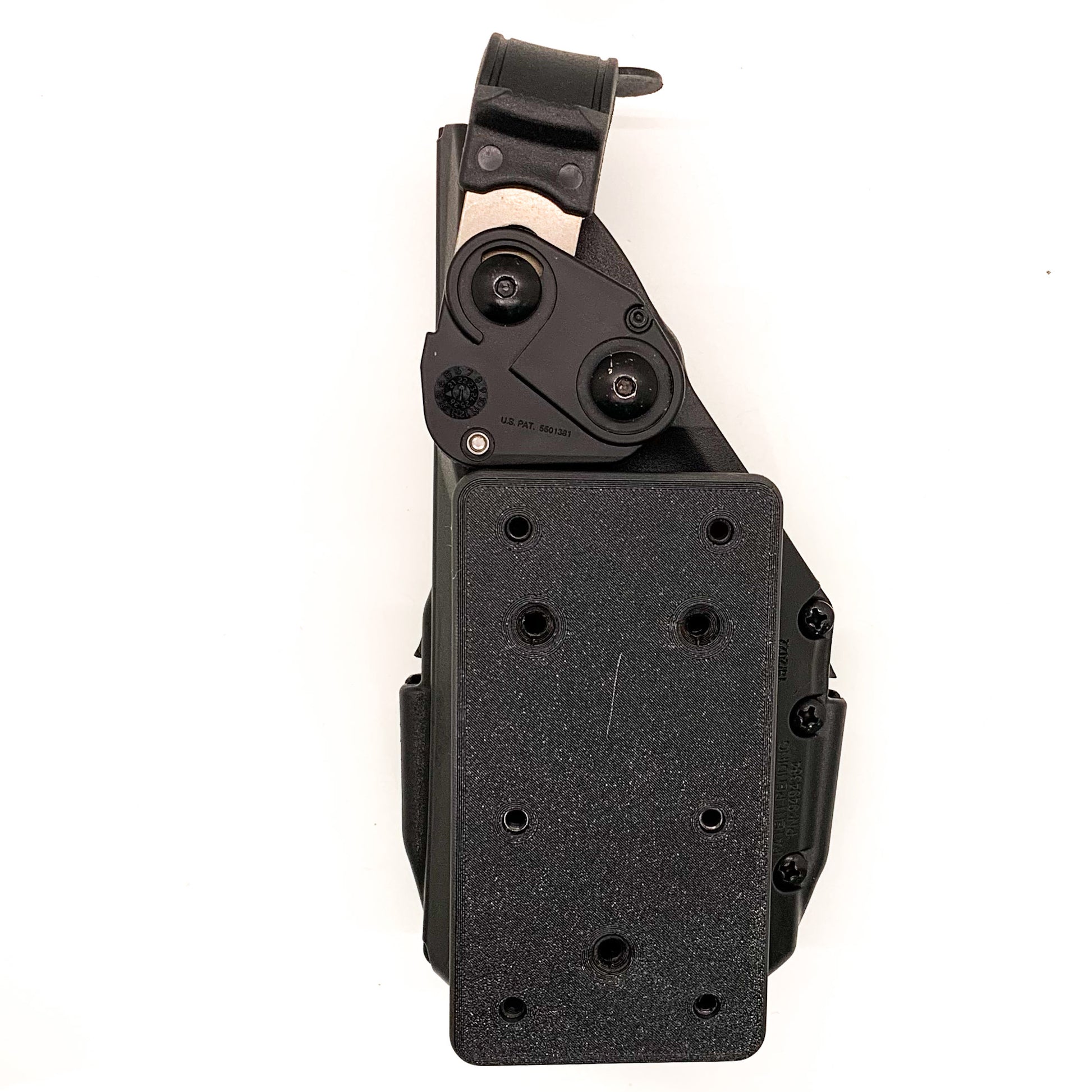 For the best Molle Adapter designed to fit the Safariland Taser 7 holster, shop Four Brothers 4BROS Holsters. Adjustable cant.  Proudly made in the USA.