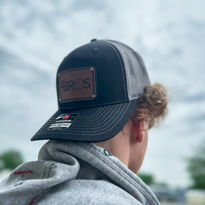 The 4Bros Trucker hat isn't your most expensive, stay at home, clean for the weekend hat. It is intended to be your everyday hat, just like our holsters. Take it with you everywhere. The more wear it has and the dirtier it gets, the better it looks. 4Bros Laser Engraved Leather Logo, Comfort fit, and Snapback closure.