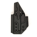 Inside Waistband Holster designed to fit the Sig Sauer P365XL  P 365 XL with Adjustable retention High Sweat shield standard.  Optional Modwing includes 2 inserts  to reduce firearm printing Custom material colors, patterns  available. Holster rides close to the body comfortably