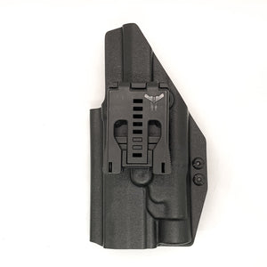 For the best Outside Waistband OWB Taco Style Kydex holster designed to fit the Sig Sauer 10MM P320-XTEN, Streamlight TLR-1, and GoGunsUSA Gas Pedal, Shop Four Brothers Holsters  Full sweat guard, adjustable retention, open muzzle cleared for a red dot sight. 10 MM, P320 X Ten, or P 320 XTEN TLR1 HL TLR1HL TLR-1 HL X10