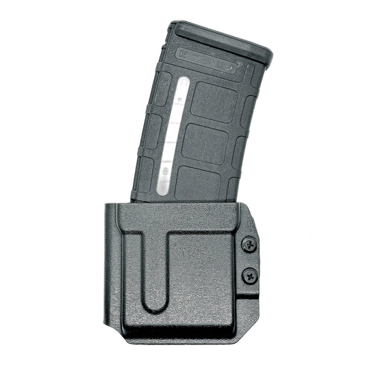 Discover the Four Brothers Holsters AR-15 Magazine Carrier, designed with adjustable retention, and a slim profile for secure, discreet carry. Fits all popular AR-15 magazines. Perfect for range or tactical and everyday use. Made in the USA.