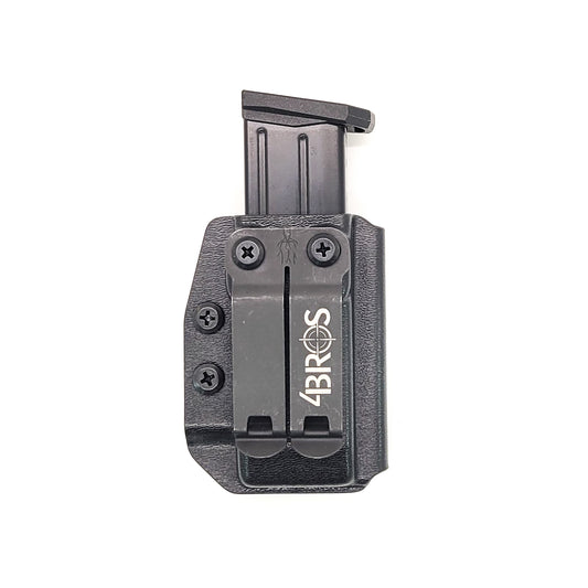 For the best, most comfortable Inside Waistband IWB AIWB Arex Delta 9mm magazine carrier or holster, &  shop Four Brothers 4Bros Holsters.  Made in the USA