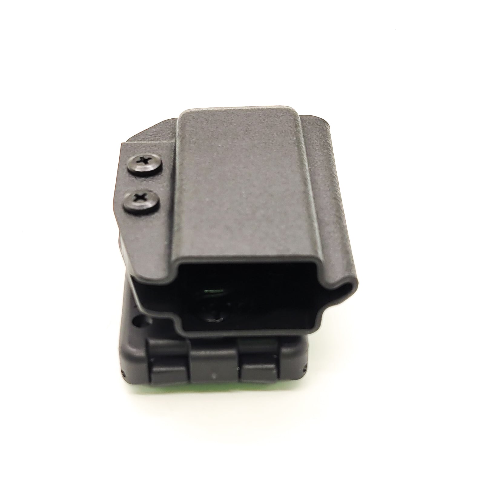 For the best, most comfortable, and rugged Kydex OWB Outside Waistband magazine pouch for 9mm Arex Delta shop Four Brothers Holsters.  Suitable for belt widths of 1 1/2", 1 3/4". 2" & 2 1/2" Adjustable retention and cant outside waist carrier holster Sig P320, Arex  Glock 9mm & 40, Ruger, Walther, Smith & Wesson, FN