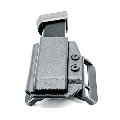 Black  Outside Waistband magazine carrier for the Canik TP9 9mm magazines from Four Brothers Holsters.