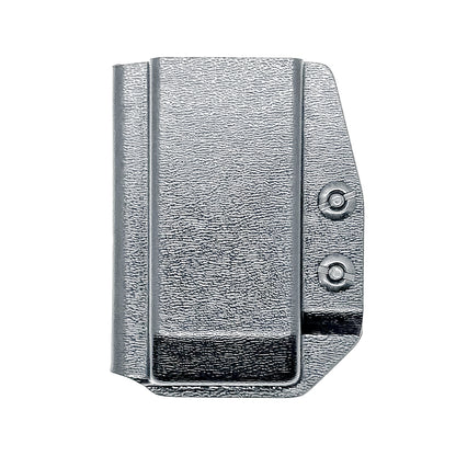 Black Inside Waistband IWB AIWB universal magazine carrier, holster, & pouch for the 9mm & 40 magazines from Four Brothers Holsters. Made in the USA