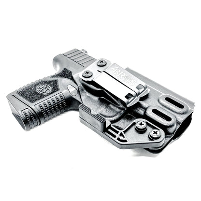 Precision-fit FN Reflex IWB holster with adjustable retention, convertible hand orientation, and durable .093" Kydex. Made in the USA
