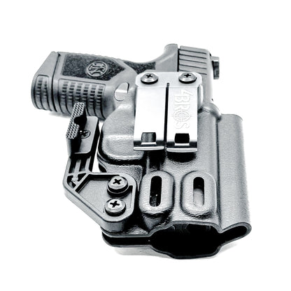 Precision-fit FN Reflex IWB holster with adjustable retention, convertible hand orientation, and durable .093" Kydex. Made in the USA