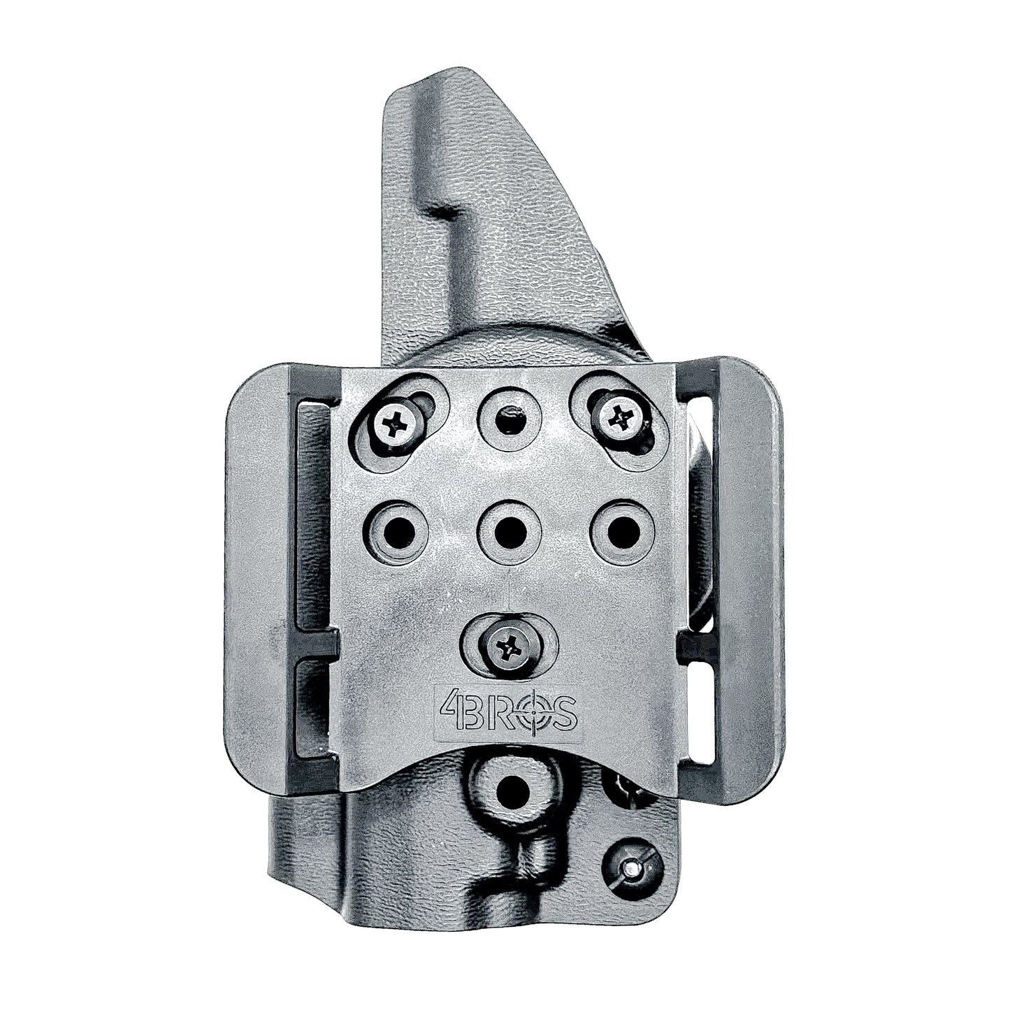 Precision-molded FN Reflex OWB holster with adjustable retention, mid-height sweat guard, and durable .093" thermoplastic. Made in the USA.
