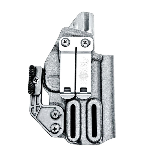 Black, Right Hand Inside Waistband (IWB) Holster for the FN Reflex XL MRD with a Monoblock and Modwing