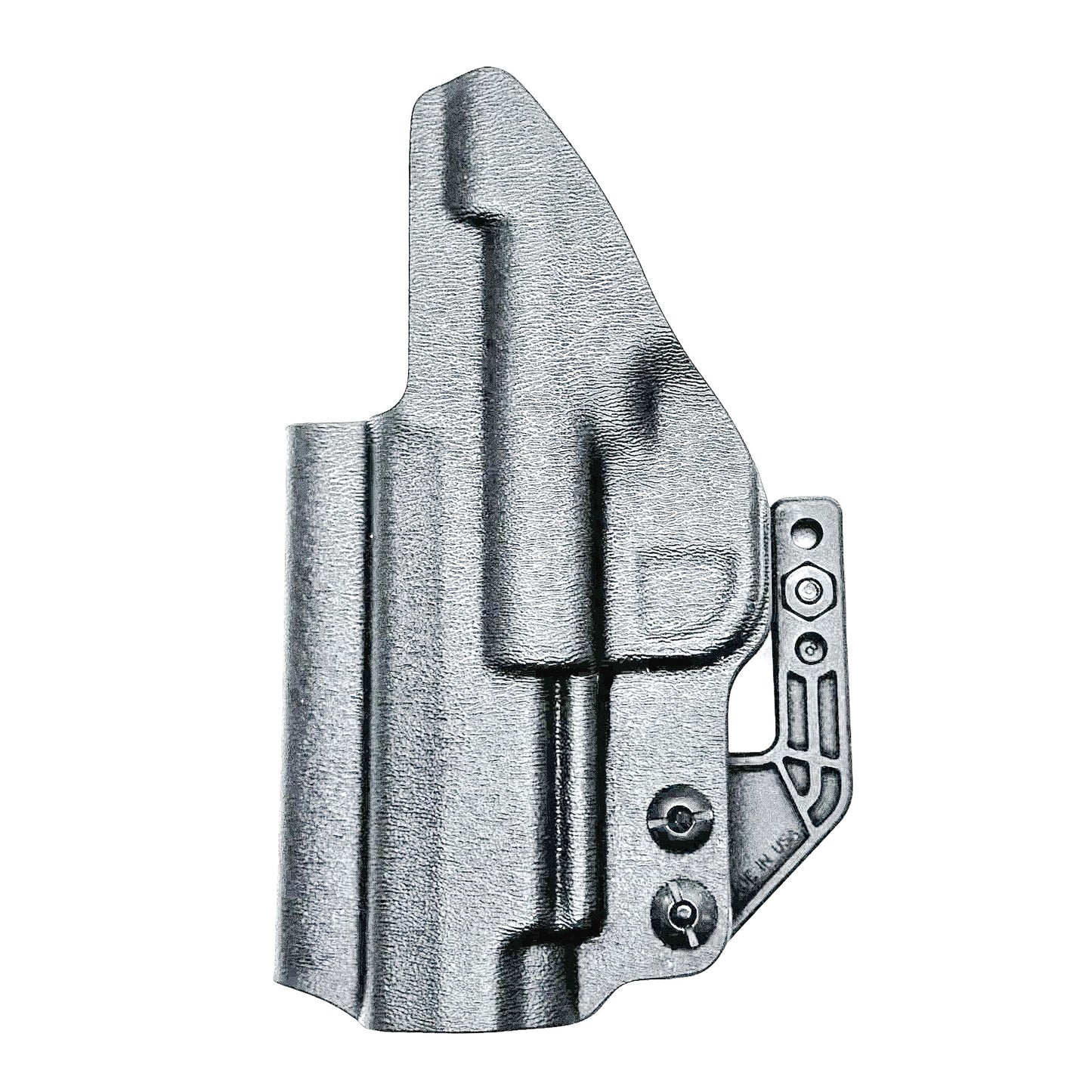 Black, Right Hand Inside Waistband (IWB) Holster for the FN Reflex XL MRD with a Monoblock and Modwing