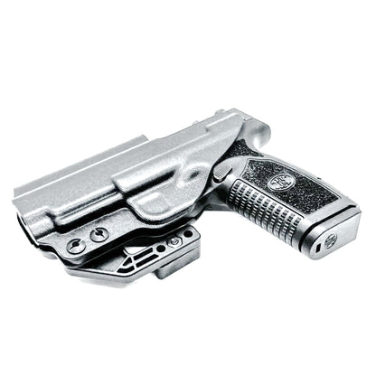 Black, Right Hand Inside Waistband (IWB) Holster for the FN Reflex XL MRD with a Monoblock and Modwing