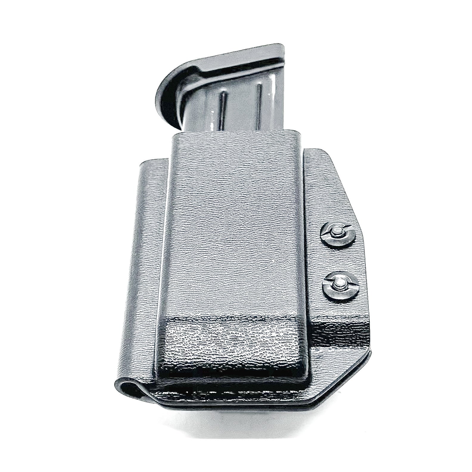 Black inside Waistband IWB AIWB FN 509 9mm magazine carrier & pouch for the  509, 509T, LS EDGE FN magazines from Four Brothers 4BROS Holsters. 