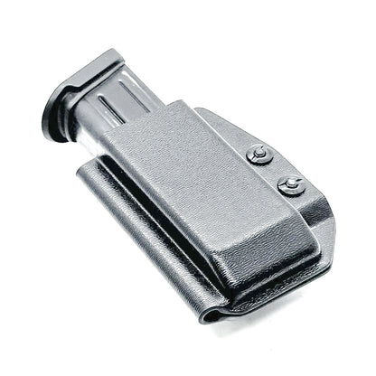 Black inside Waistband IWB AIWB FN 509 9mm magazine carrier & pouch for the  509, 509T, LS EDGE FN magazines from Four Brothers 4BROS Holsters. 
