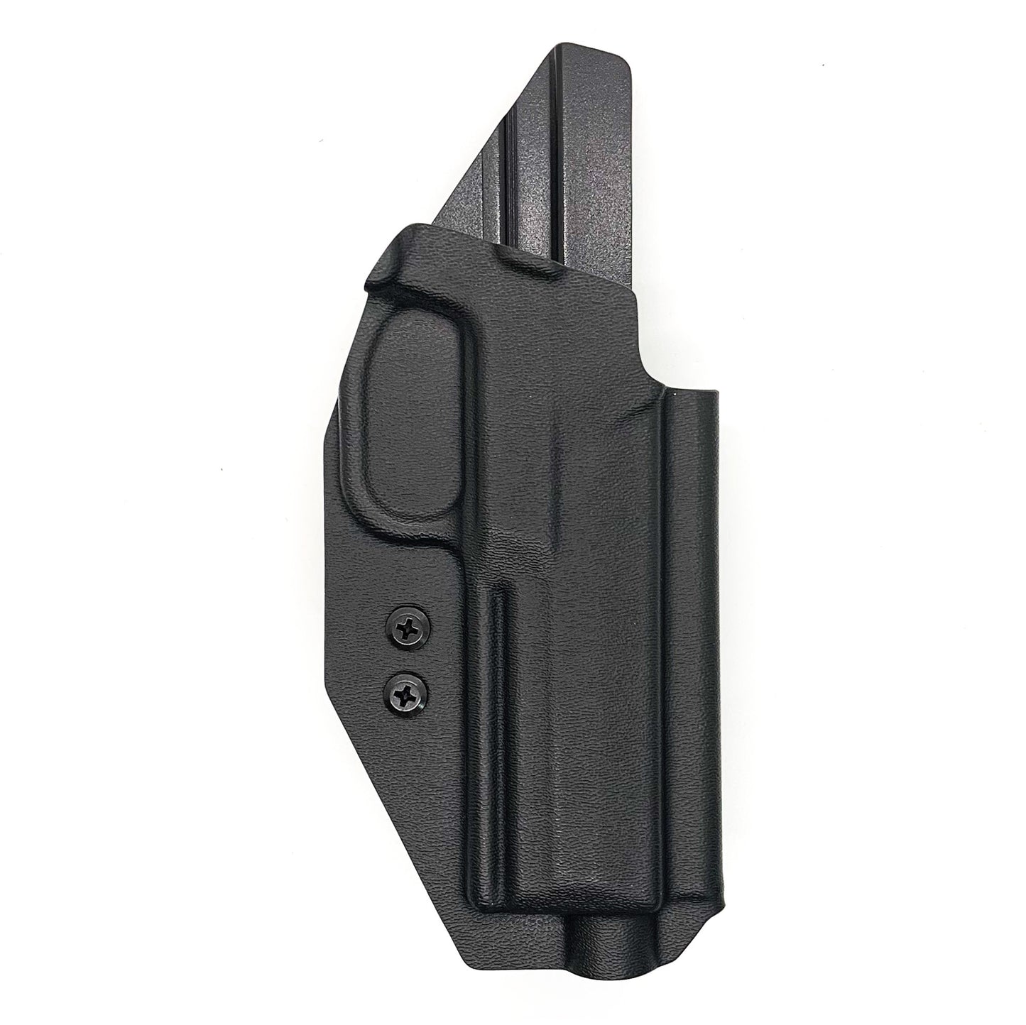 Best Outside Waistband Taco Style Holster for the FN 509 standard and 509 Tactical versions with the Apex 5.00" Slide and FN 509 LS Edge Made from .080" Thermoplastic for durability Adjustable retention High sweat guard standard, medium and low height available on request. 