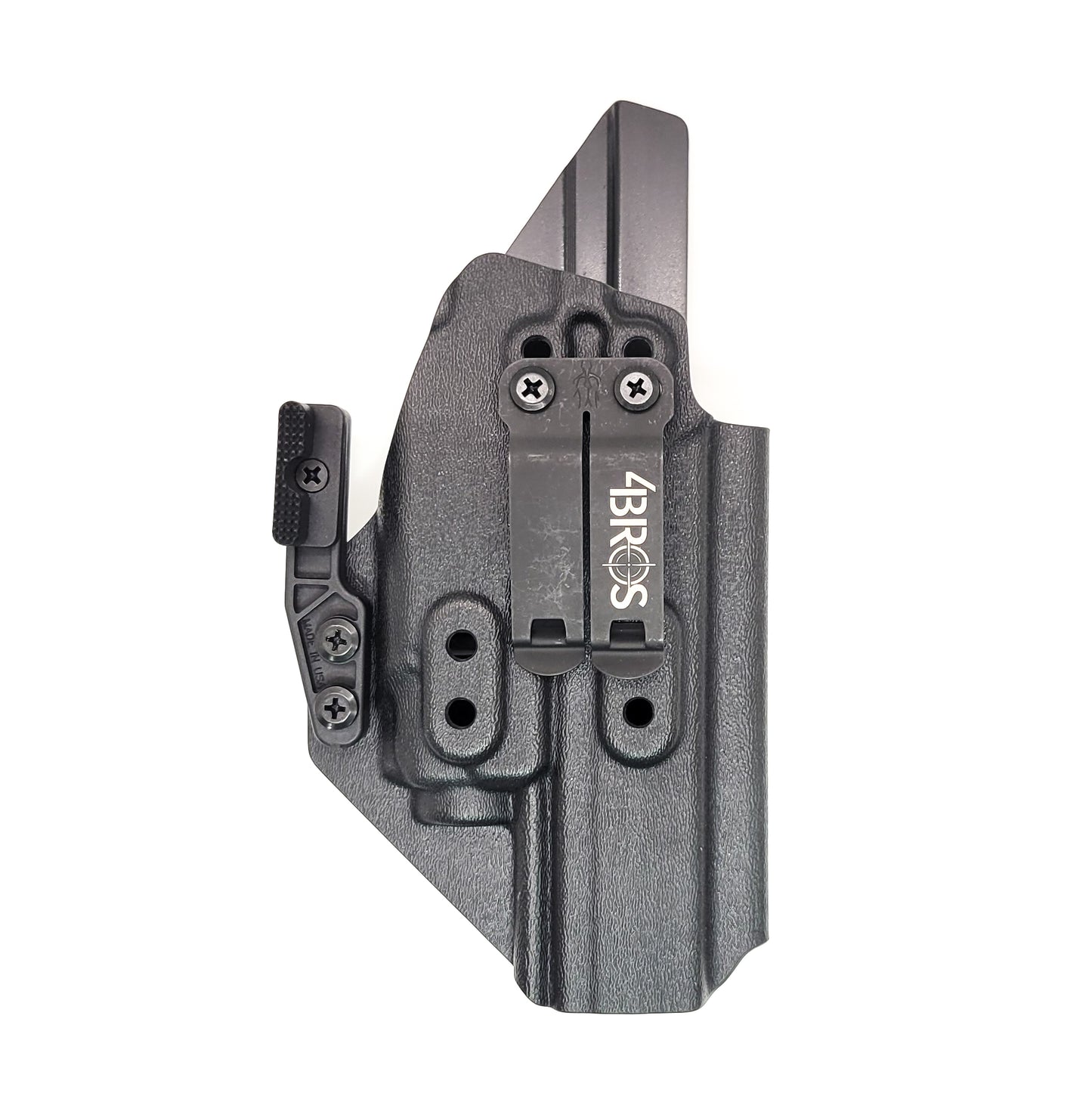 For the best IWB Kydex Inside Waistband Holster for the  FN 509 LS Edge & Apex Tactical 5.00" slide & Streamlight TLR-8 or 8A, shop Four Brothers Holsters. 